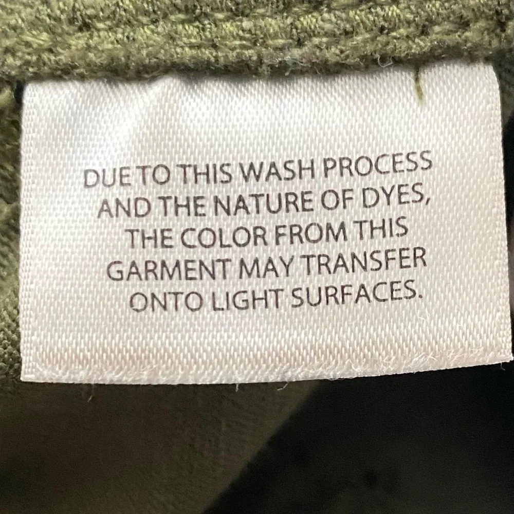 J.Crew Vintage Straight Cargo Utility Pants in Olive Green - Size 28